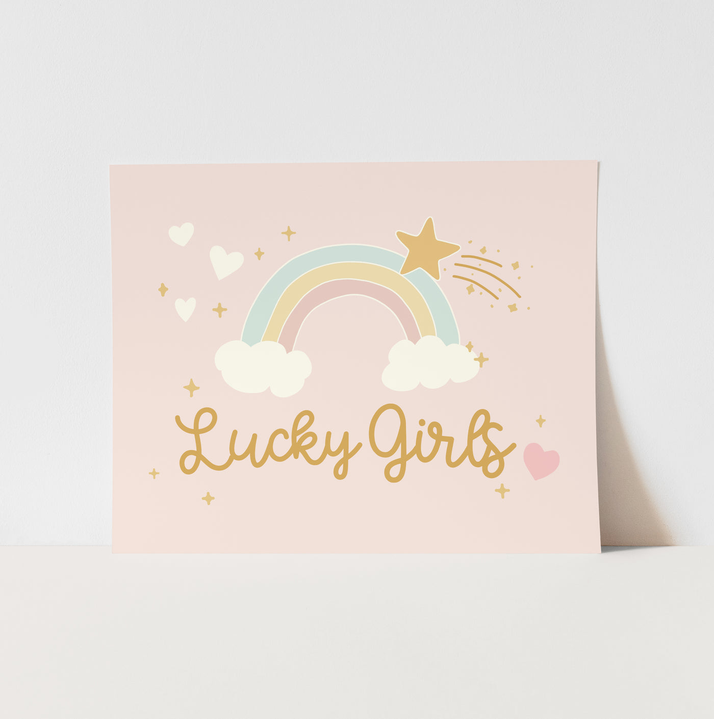 Art Print: Lucky Girls