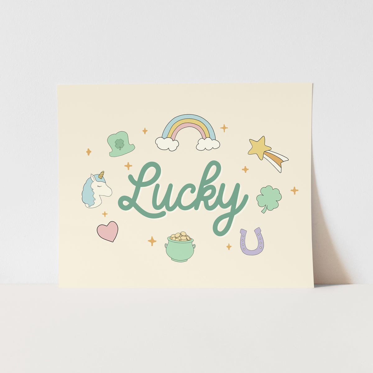 Lucky Art Print
