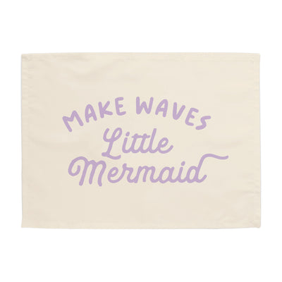 Make Waves Little Mermaid Banner