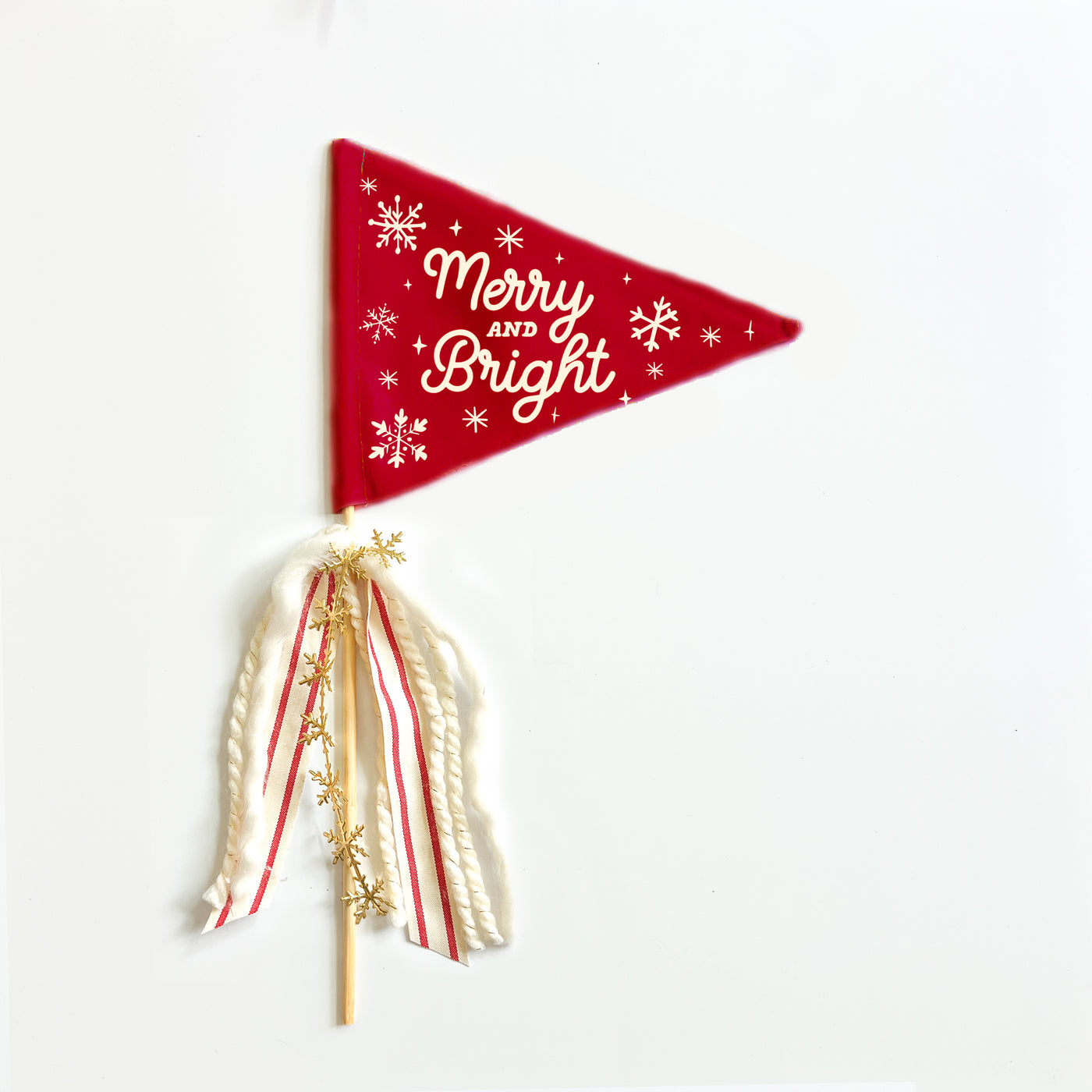 Merry & Bright Flag