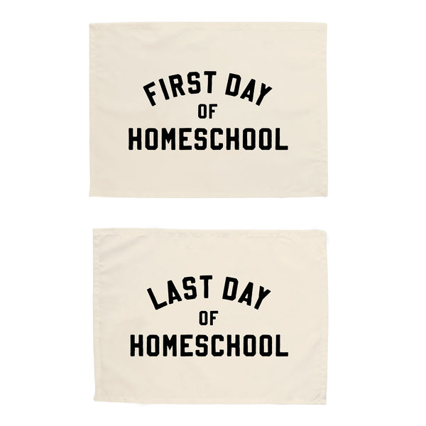 First & Last Day of Homeschool Banner Bundle