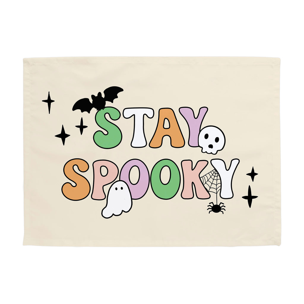 PRE-ORDER: {Traditional} Stay Spooky Banner© - {Ships last week Aug.)