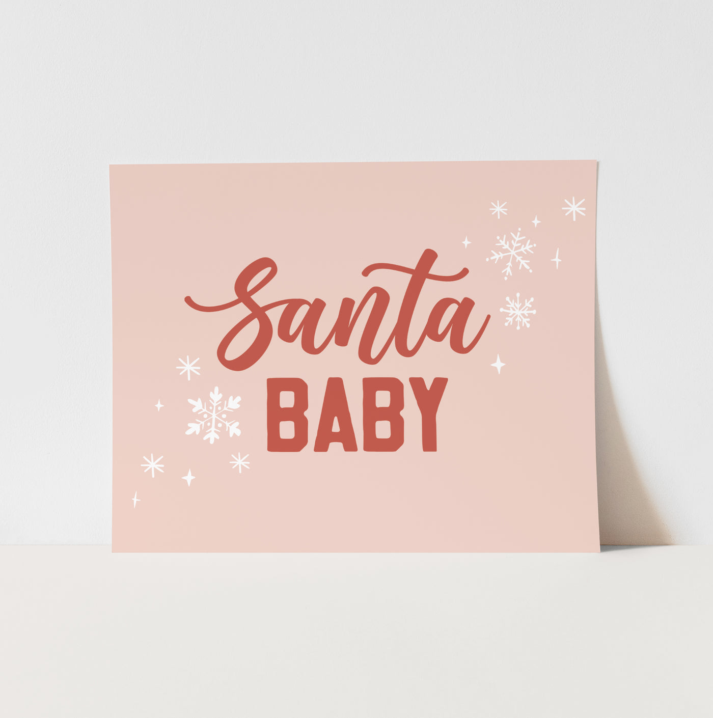 Art Print: Santa Baby