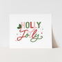Holly Jolly Art Print