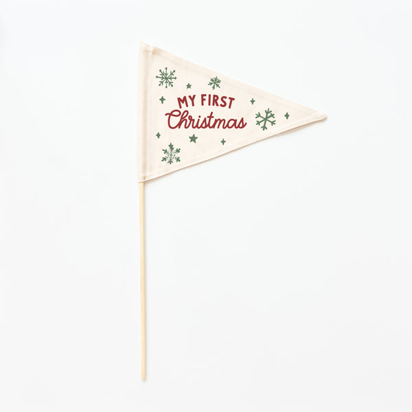 My First Christmas Flag