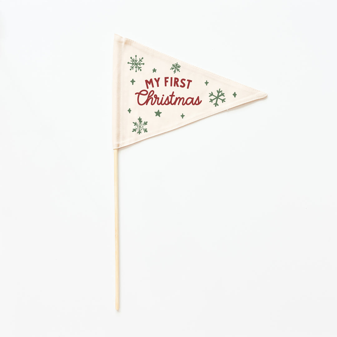 PRE-ORDER: My First Christmas Flag