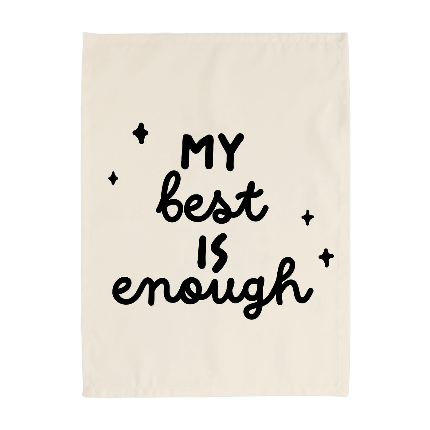 {Natural & Black} My Best is Enough Banner