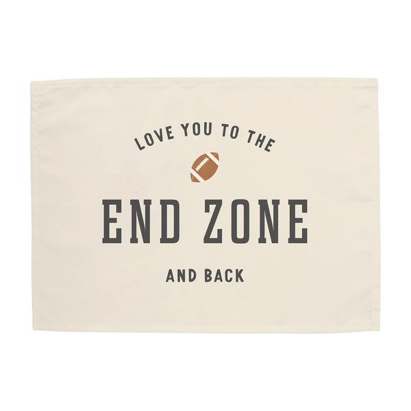 {Natural} I Love You to The End Zone Banner