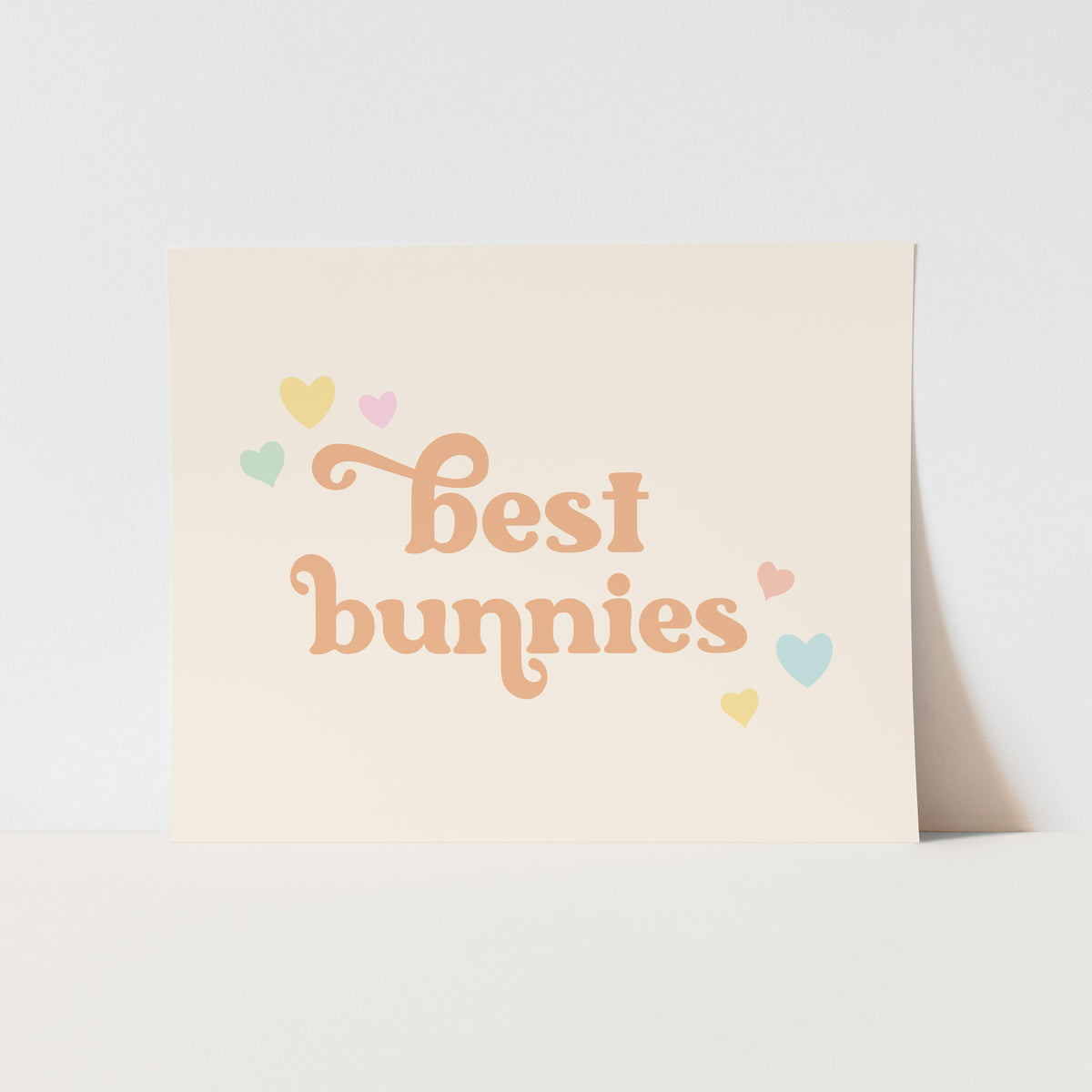 {Neutral} Best Bunnies Art Print