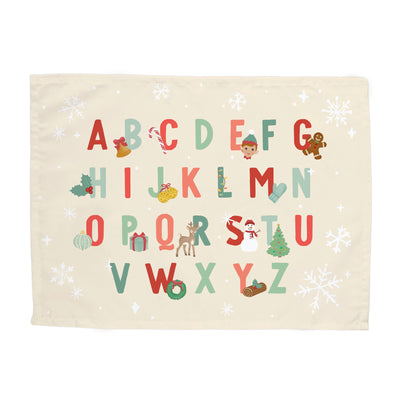 {Neutral} Christmas Alphabet Banner©