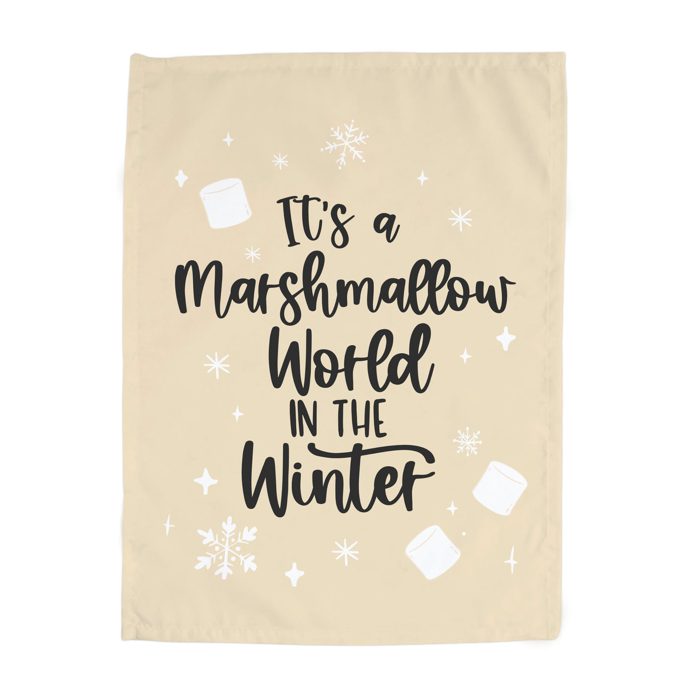 {Neutral} It's a Marshmallow World Banner