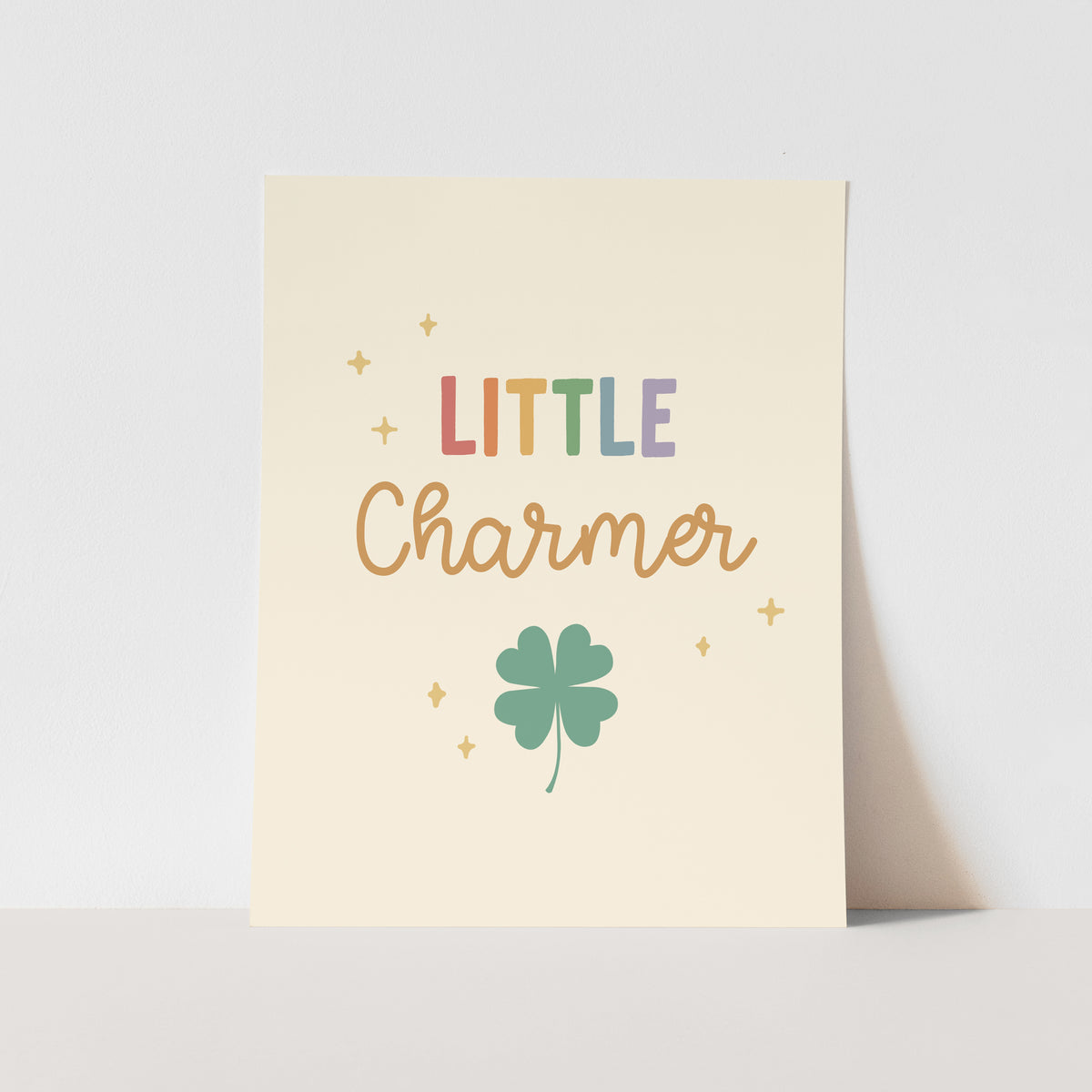 {Neutral} Little Charmer Art Print