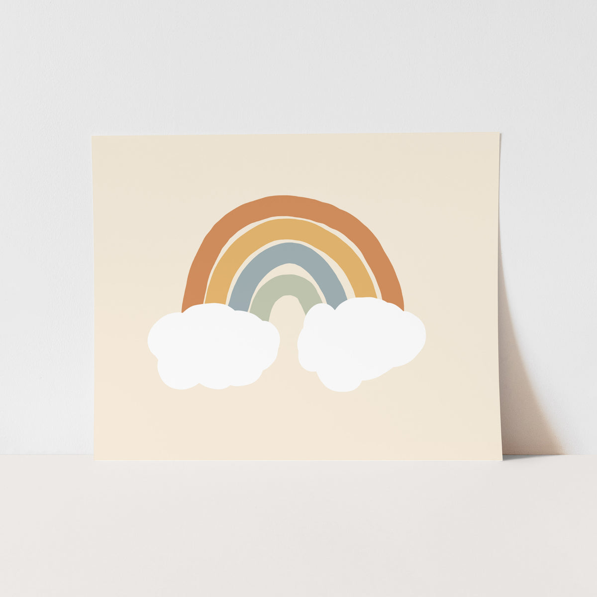Earthy Rainbow Art Print