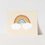 Earthy Rainbow Art Print