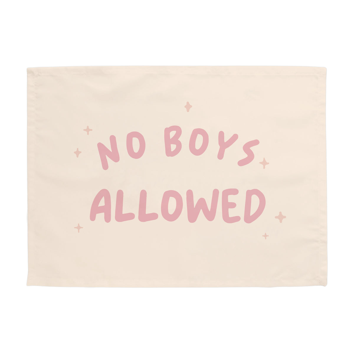 No Boys Allowed Banner