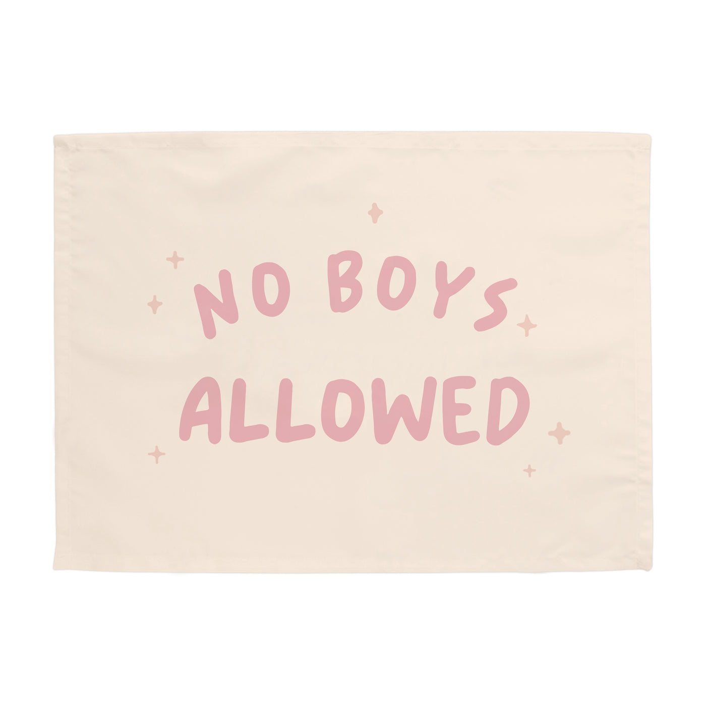 No Boys Allowed Banner