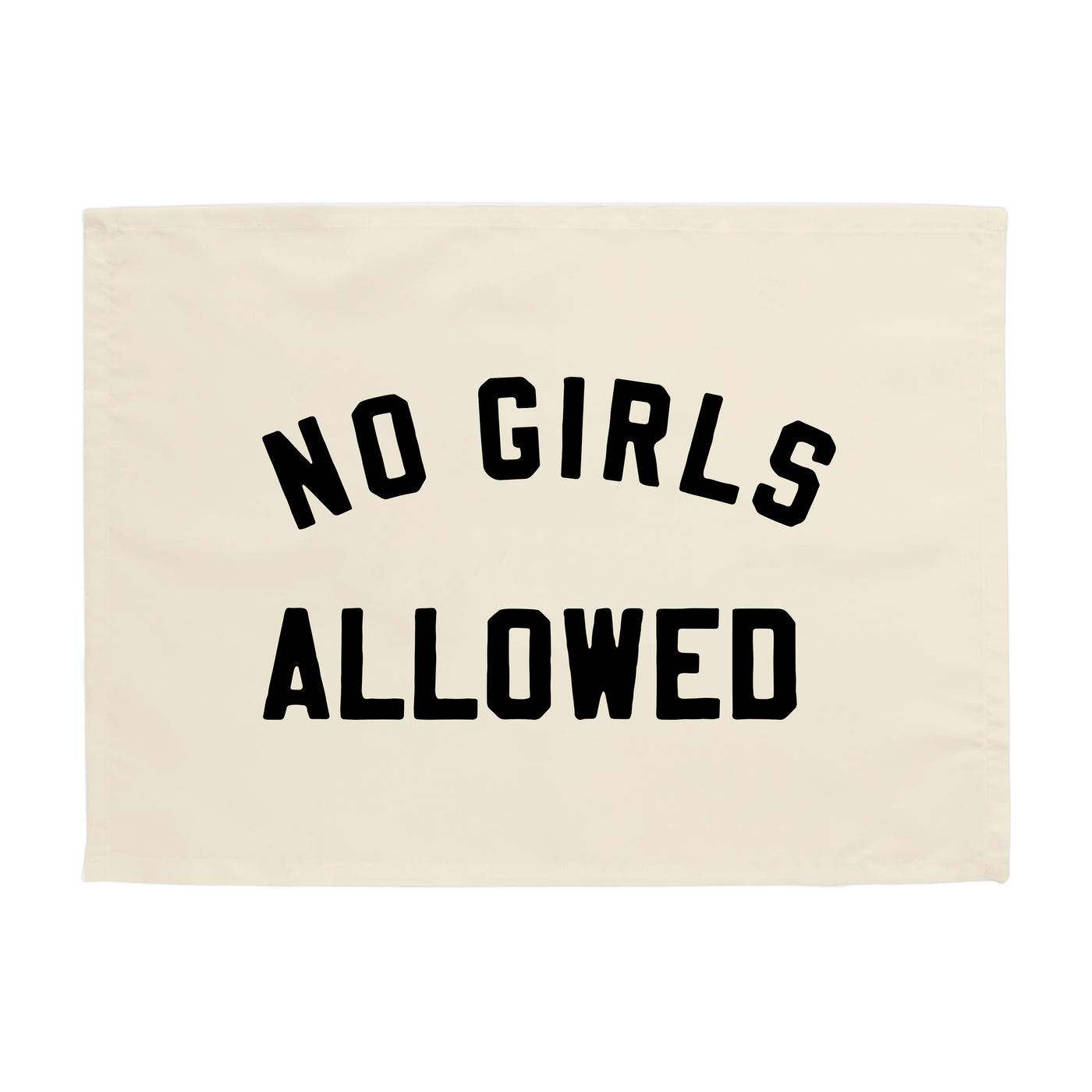 No Girls Allowed Banner