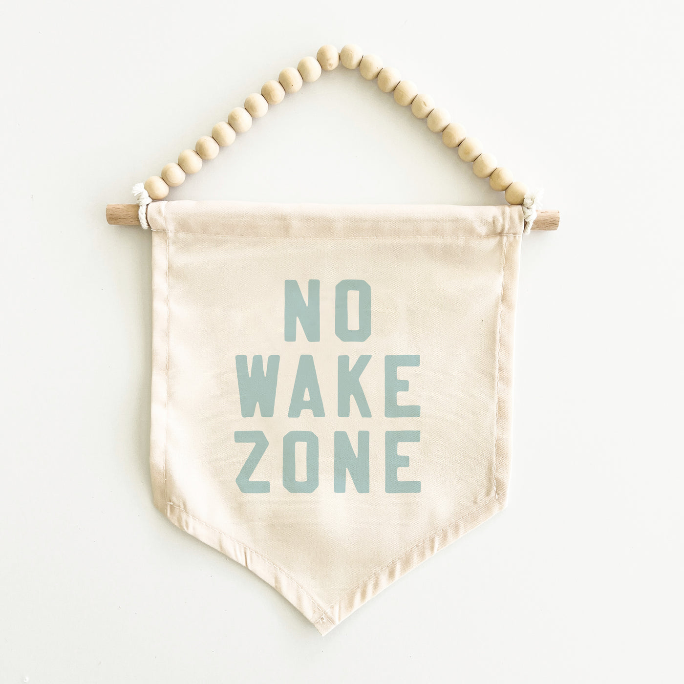 {Tidal Blue} No Wake Zone Hang Sign