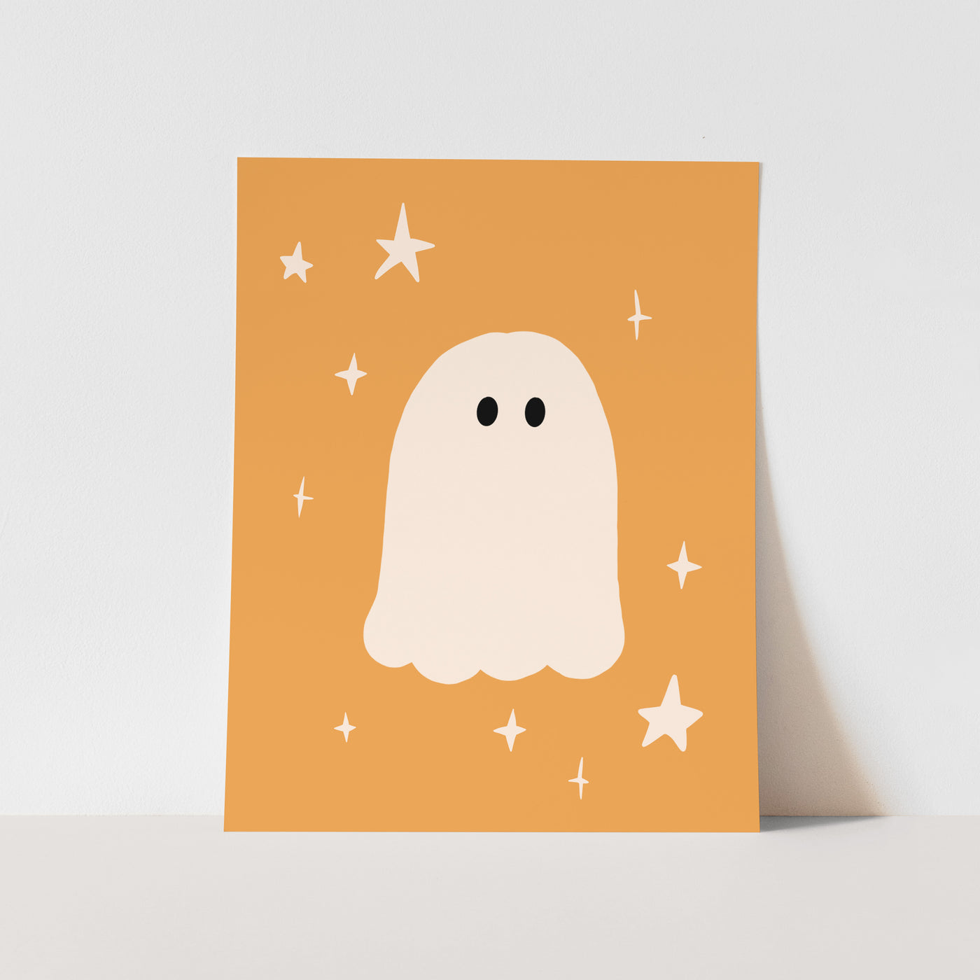 Art Print: {Orange} Ghost