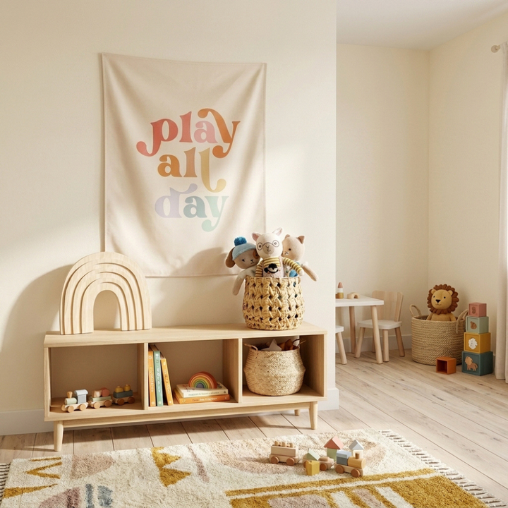 Play All Day Banner {Vertical}
