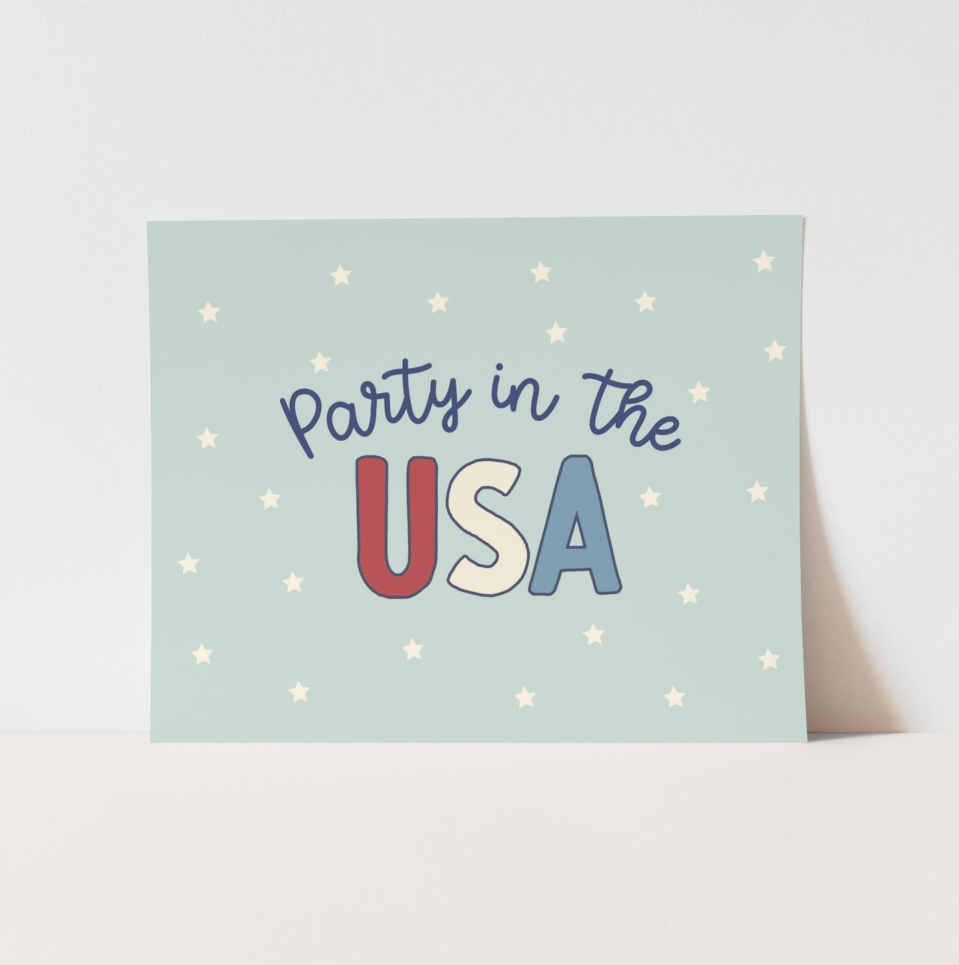 Party in the USA Art Print