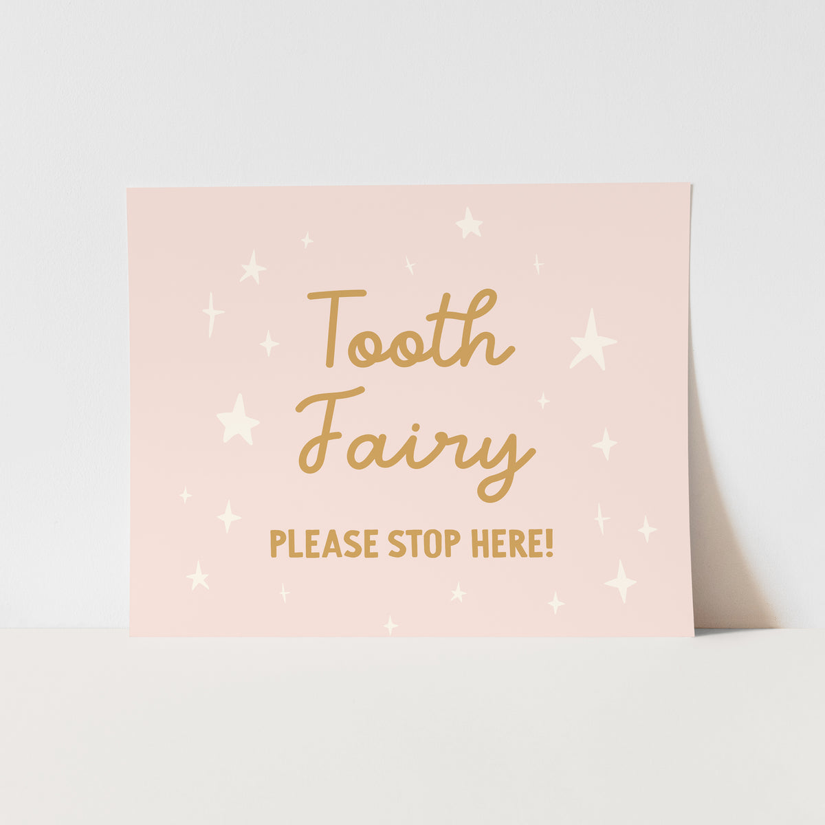 {Pink} Tooth Fairy Art Print