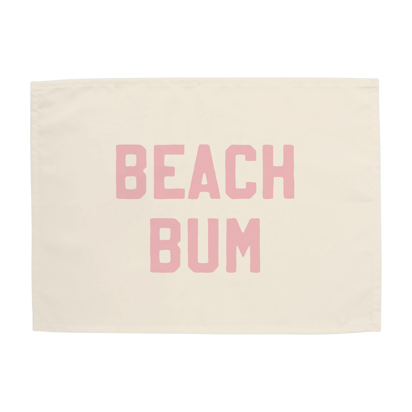 {Palm Pink} Beach Bum Banner