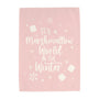 {Pink} It's a Marshmallow World Banner