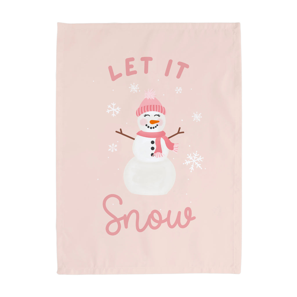 {Pink} Let it Snow Banner