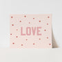 {Pink} Love Art Print