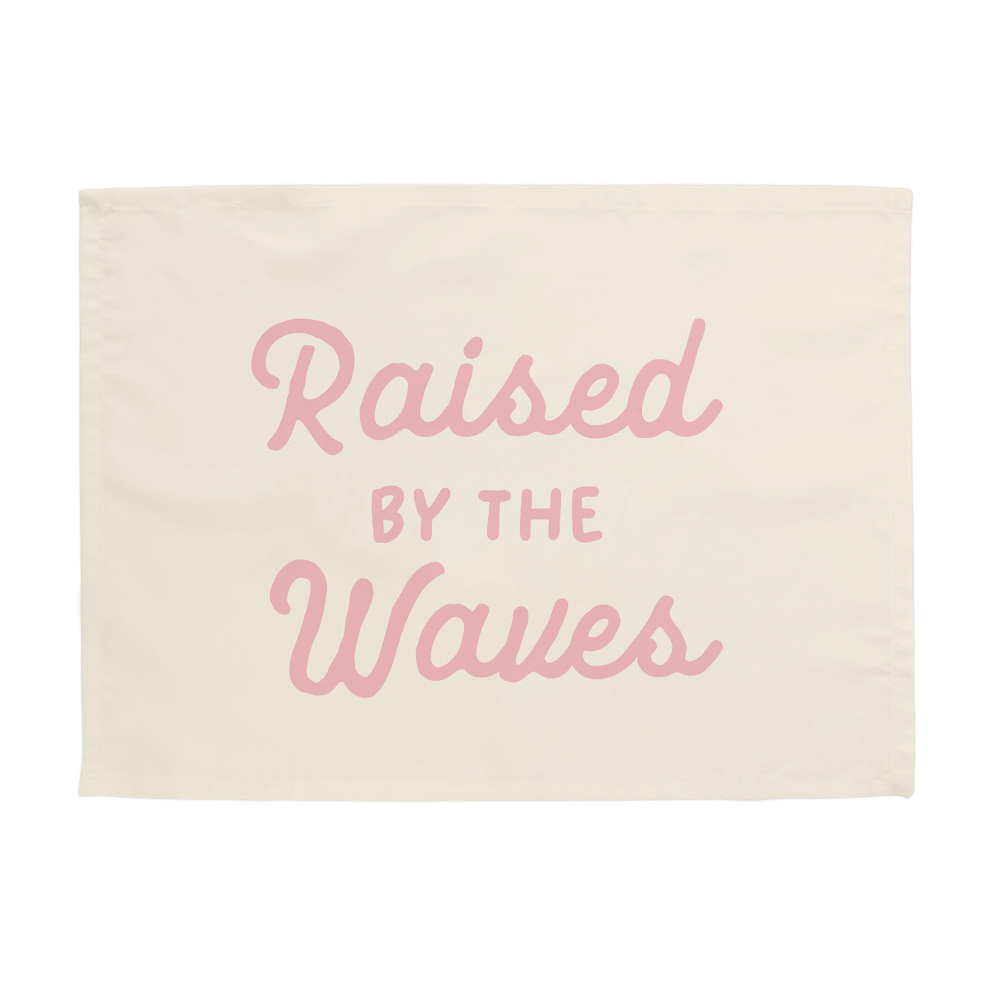 {Palm Pink} Raised by the Waves Banner