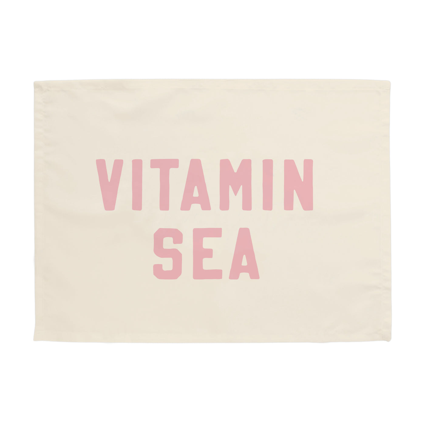 {Palm Pink} Vitamin Sea Banner