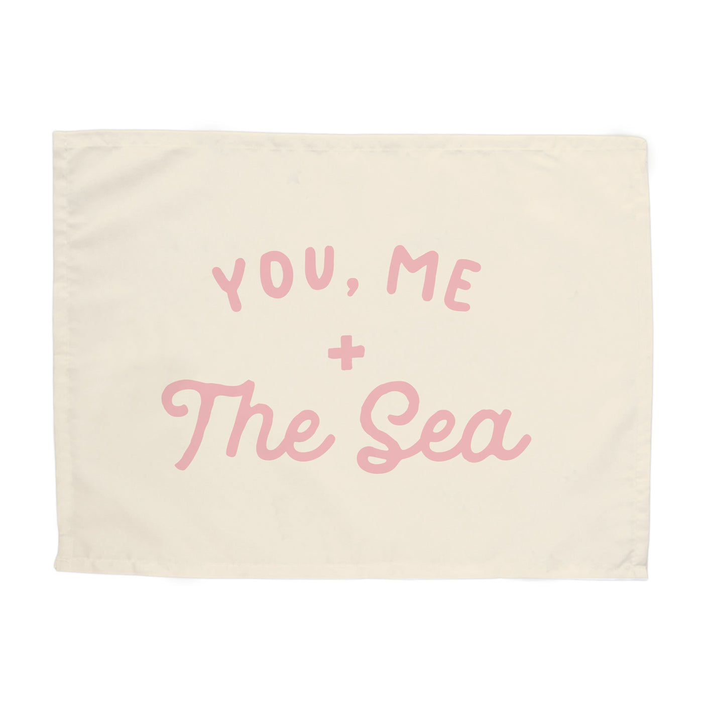 {Palm Pink} You, Me + The Sea Banner