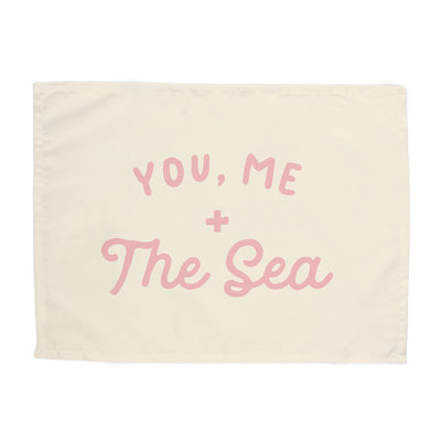 {Palm Pink} You, Me + The Sea Banner