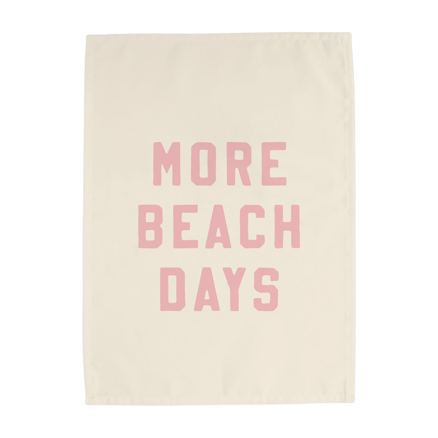 {Palm Pink} More Beach Days Banner