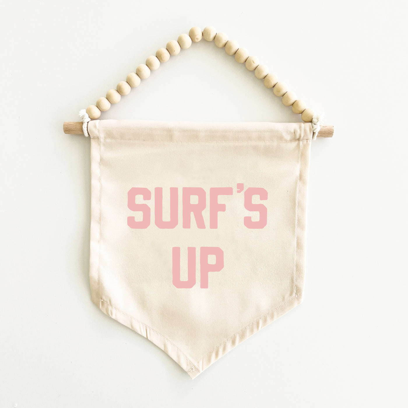 {Palm Pink} Surf's Up Hang Sign