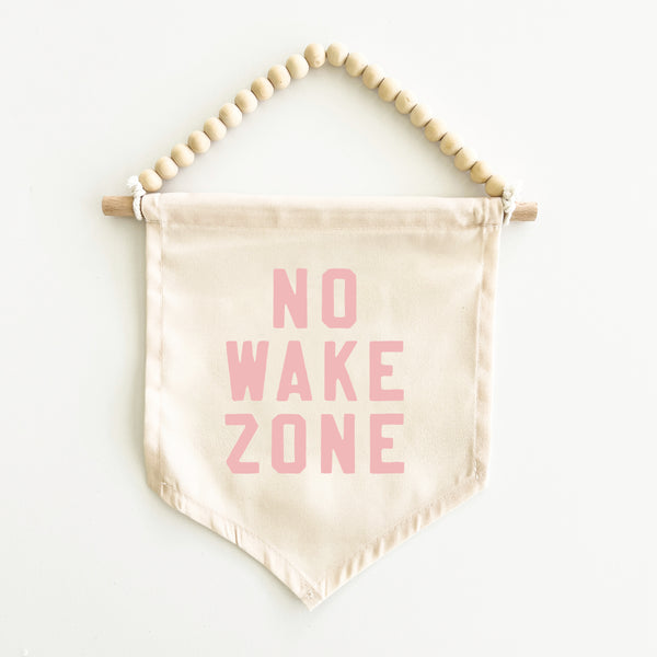 No Wake Zone Hang Sign