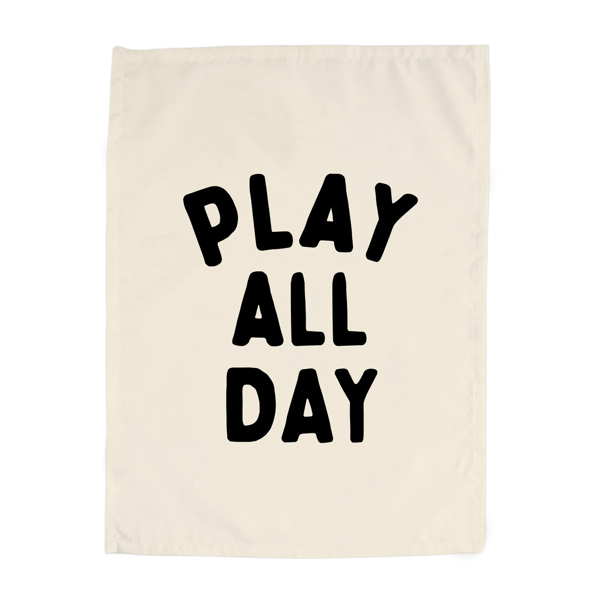 {Black + Natural} Play All Day Banner