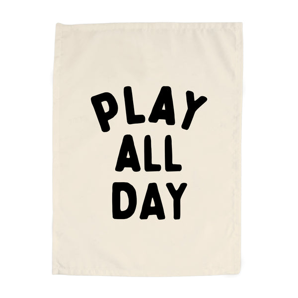 {Black + Natural} Play All Day Banner
