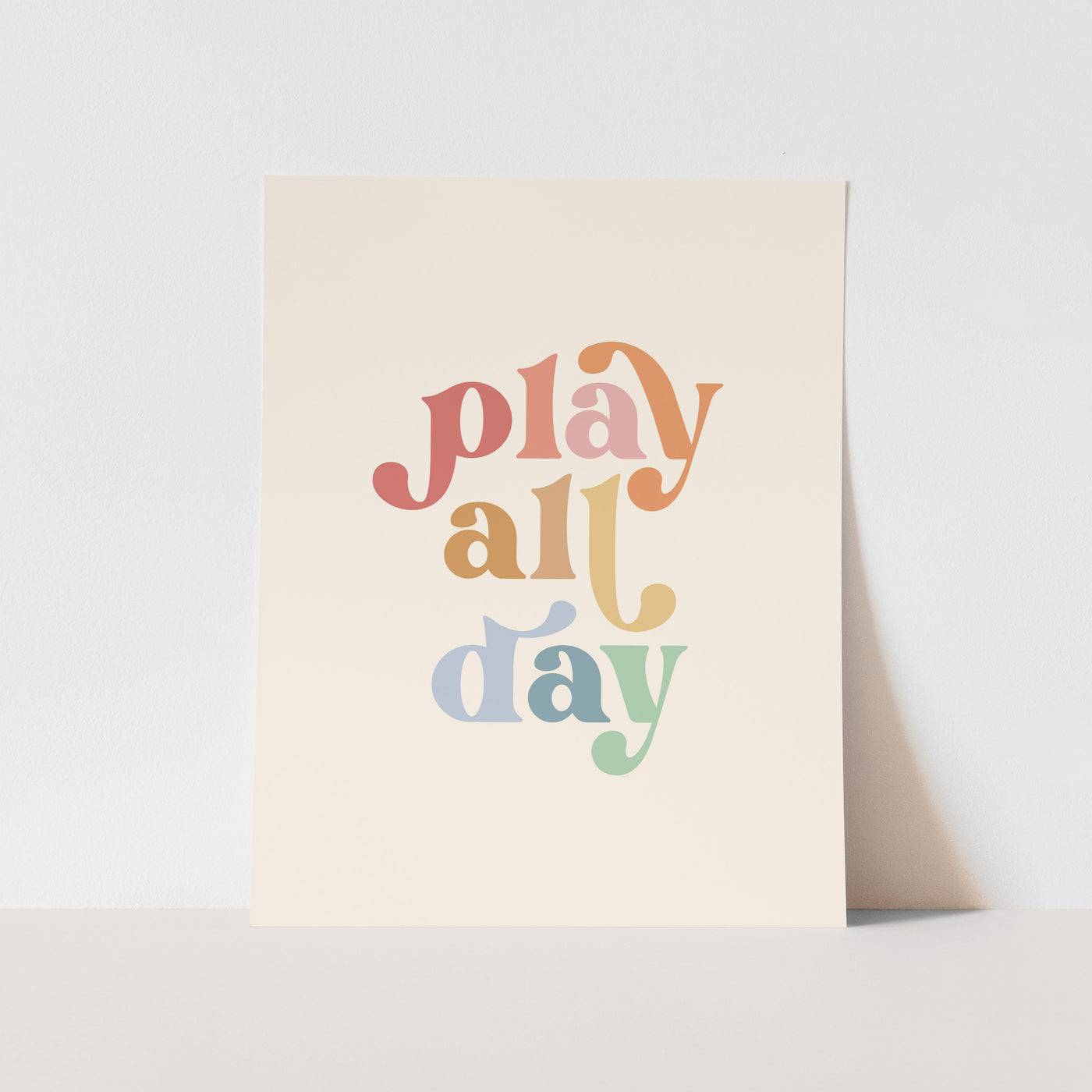 Art Print: Play All Day