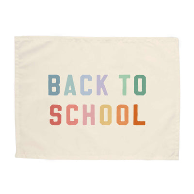 {Rainbow} Back To School Banner