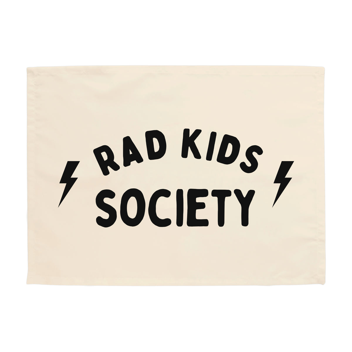 {Black + Natural} Rad Kids Society Banner