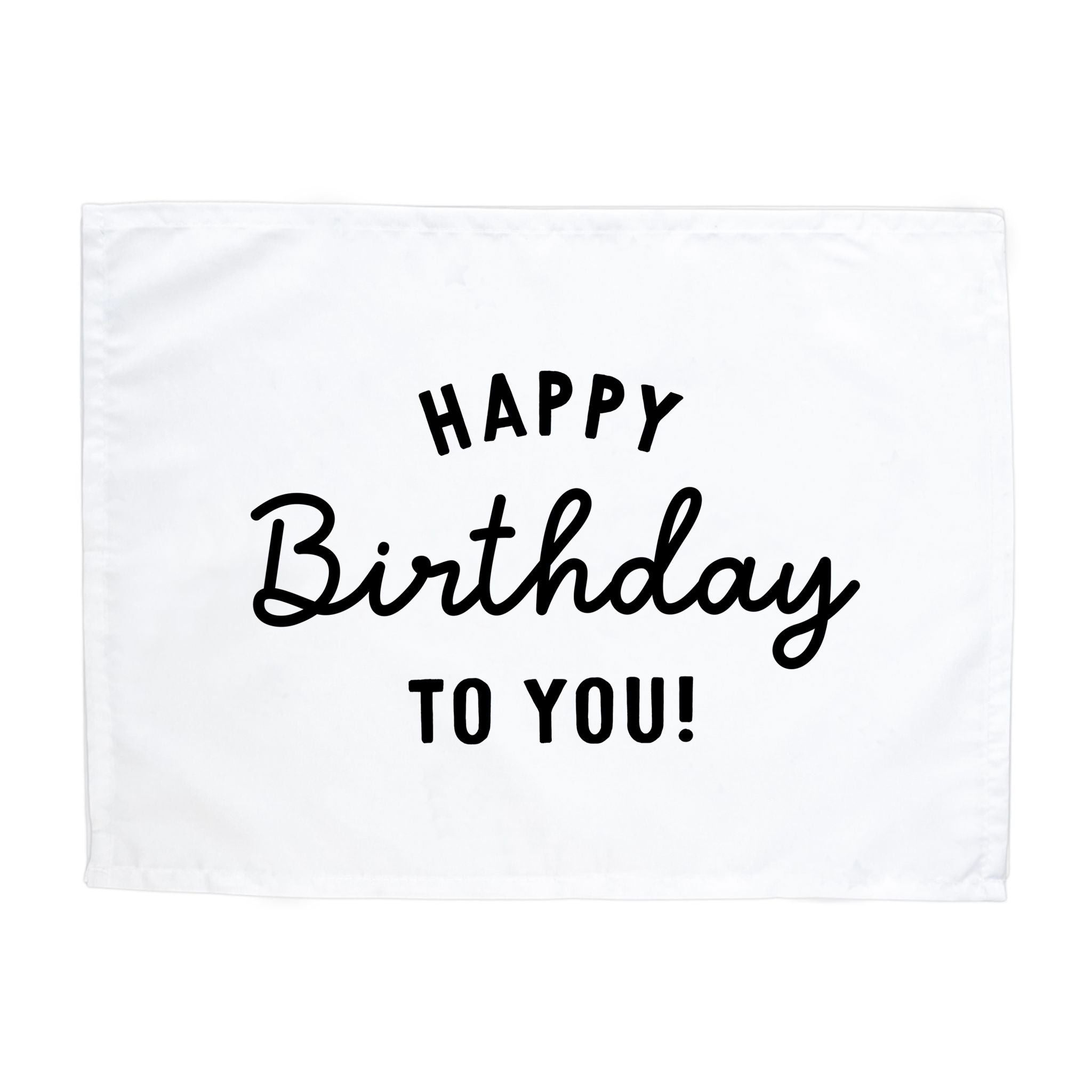 {Black} Happy Birthday to You Banner – Hunny Prints®