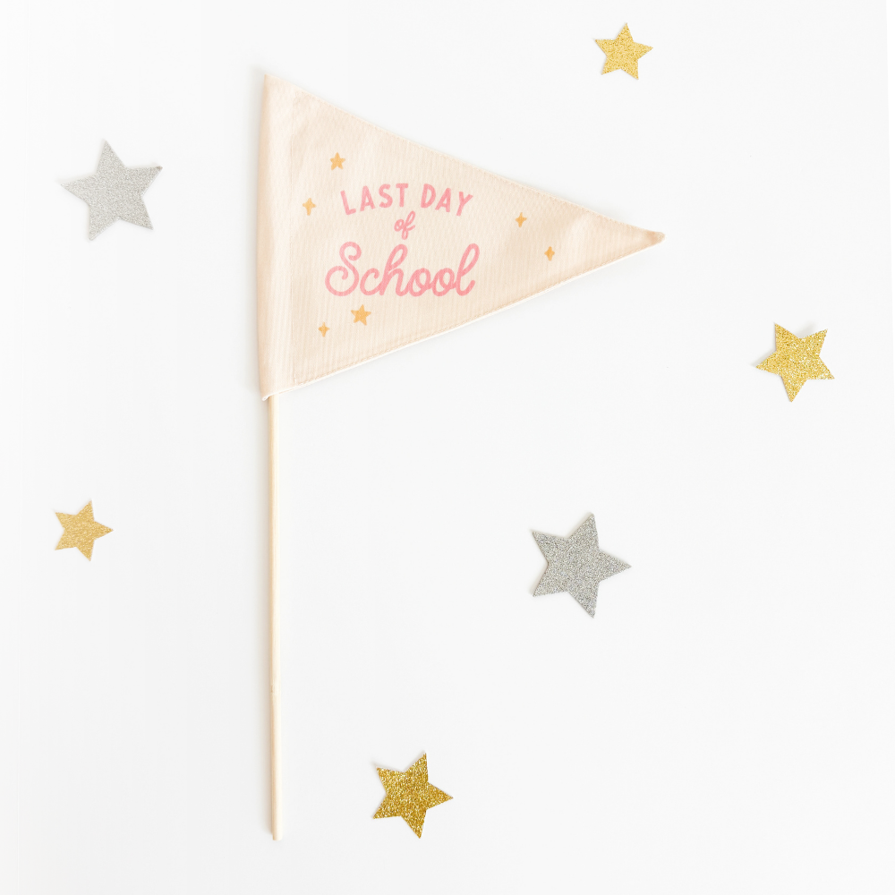 Last Day of School Flag