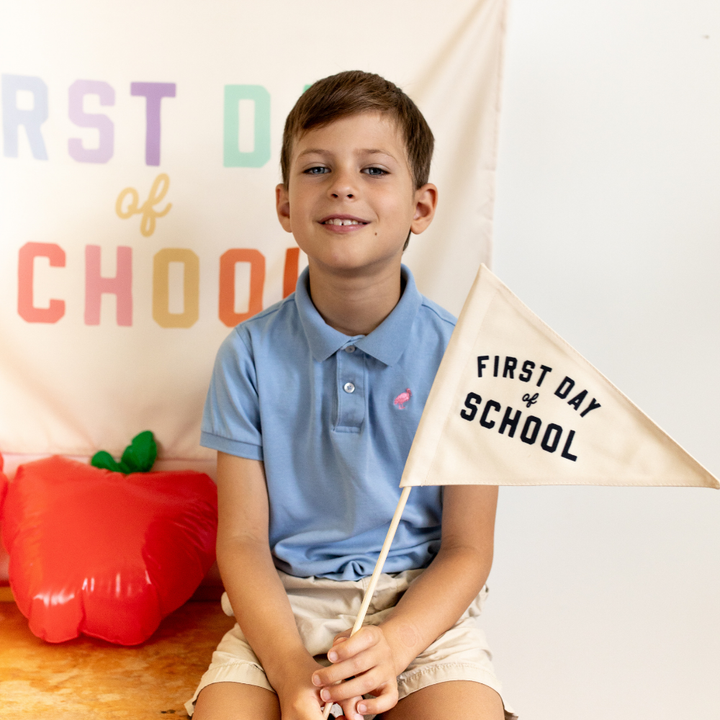 First Day of School Flag