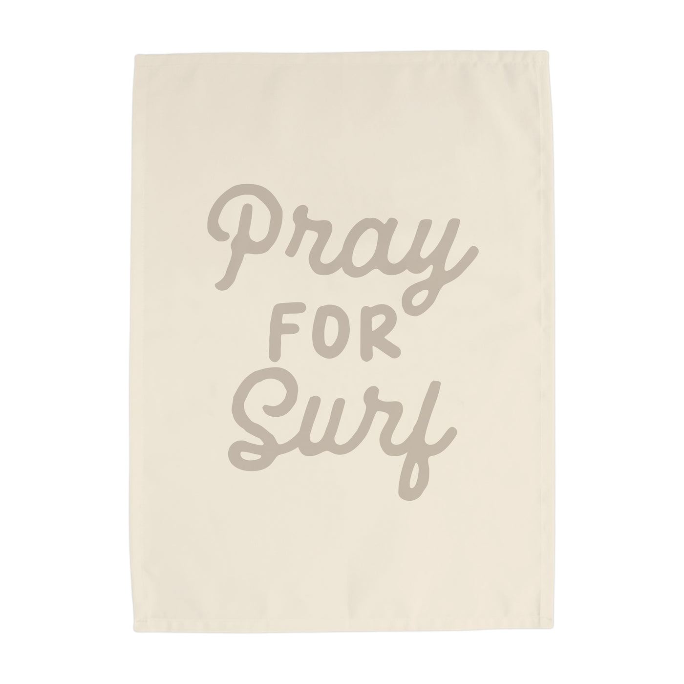 {Sand Grey} Pray for Surf Banner