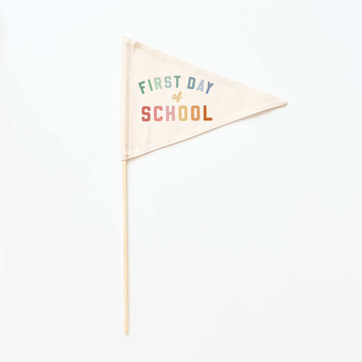 {Rainbow} First Day Individual School Flags