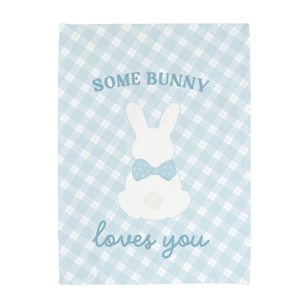 {Blue} Some Bunny Loves You Banner