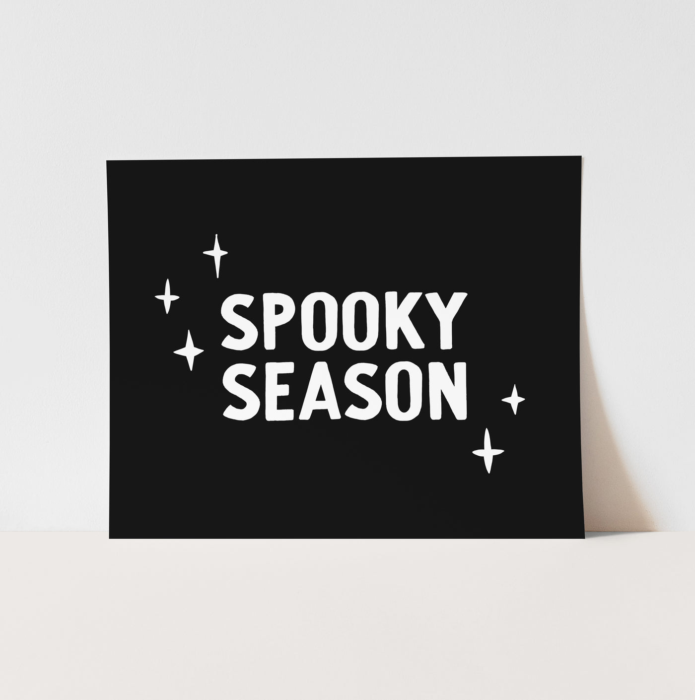 Art Print: {Black} Spooky Season