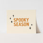 {Natural & Orange} Spooky Season Art Print